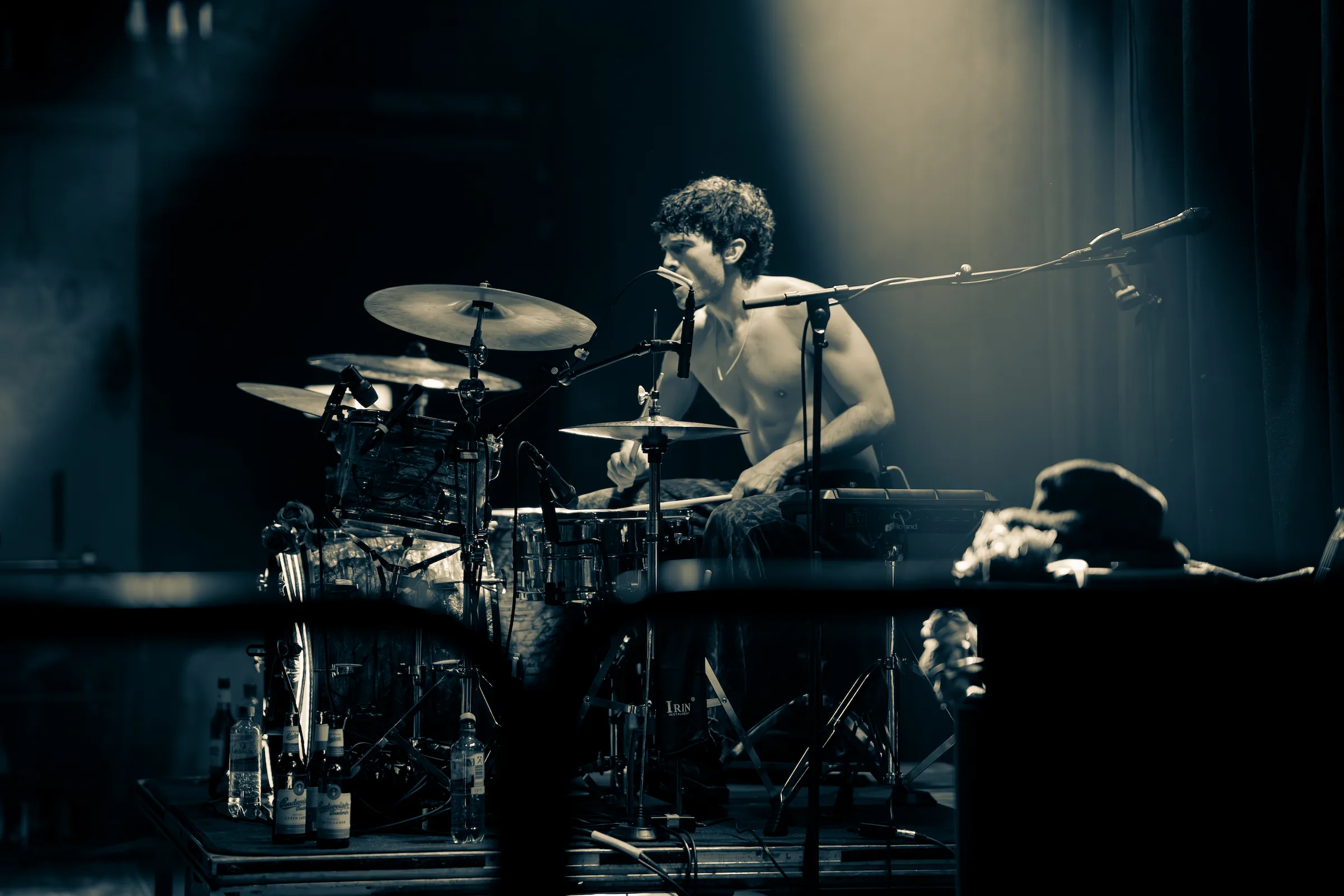 Full stage concert photography panoramic